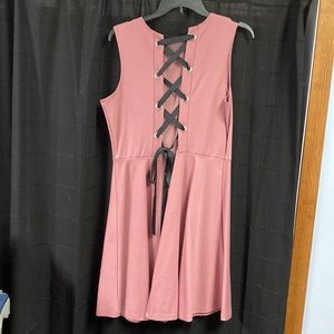 Design Lab Back Design Dress